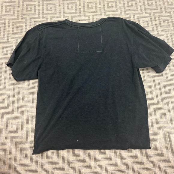 Aviator Nation Charcoal Tee with Gold Accent - Picture 2 of 3